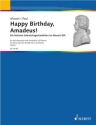 Happy Birthday, Amadeus! fr Streichquartett (Kontrabass ad libitum) Partitur und Stimmen