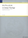 Le temps l'horloge fr Sopran und Orchester Klavierauszug