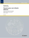 Pavane pour une infante dfunte fr Flte, Oboe, Klarinette, Horn und Fagott Partitur und Stimmen