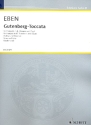 Gutenberg-Toccata für Trompete, Posaune und Orgel Partitur und Stimmen