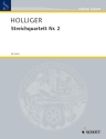 Holliger, Heinz, Streichquartett Nr. 2 fr Streichquartett Partitur und Stimmen