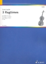 3 Ragtimes fr Violine und Klavier