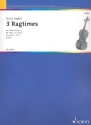 3 Ragtimes fr Viola und Klavier