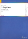 3 Ragtimes fr Klarinette (in B) und Klavier