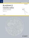 Blazewicz, Marcin: Concerto rustico fr Marimbaphon und Streichorchester Partitur