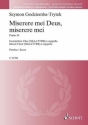 Miserere mei Deus fr gem Chor a cappella Partitur