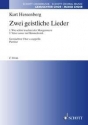 Zwei geistliche Lieder fr gemischten Chor (SATB) Chorpartitur