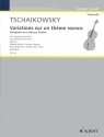 Variationen ber ein Rokoko-Thema op.33 fr Violoncello und Orchester fr Violoncello und Klavier