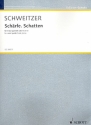 Schrfe. Schatten fr Flte (Piccolo), Oboe, Klarinette (in B, A und Es), Horn, Fagott u Partitur und Stimmen