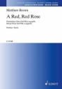 A red red Rose fr gem Chor a cappella Partitur (en)