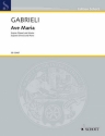 ED22467 Ave Maria fr Sopran (Tenor) und Klavier