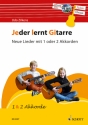 Jeder lernt Gitarre - Liederbuch (+2 CD's) fr Gitarre