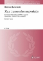 Kowalski, Bartosz: Rex tremendae majestatis fr gemischten Chor (SSAATTBB) Chorpartitur