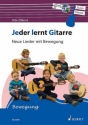 Jeder lernt Gitarre - Neue Lieder mit Bewegung (+CD) fr Gitarre Lehrbuch