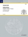 ED22614 Naji Hakim, Adoration fr Gesang, Flte und Orgel Partitur und Stimmen