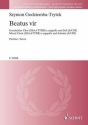 Godziemba-Trytek, Szymon: Beatus vir fr gemischten Chor (SSAATTBB) a cappella und Soli (SATB) Chorpartitur