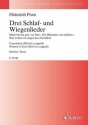 3 Schlaf- und Wiegenlieder fr Frauenchor a cappella Partitur