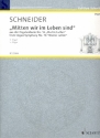 Mitten wir im Leben sind fr Orgel