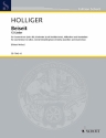 ED7942-10 H.Holliger, Beiseit fr Countertenor, Klarinette (Bassklar.), Akkordeon und Kontrabass Stimmensatz
