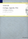 Cortge, Lgende, Fte fr 3 Trompeten in C, Pauken und Orgel Partitur und Stimmen