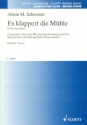 Es klappert die Mhle fr gem Chor a cappella Partitur