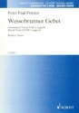 Wessobrunner Gebet fr gem Chor a cappella Partitur