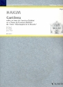 Cantilena sobre un tema de Francisco Barbieri fr Orgel