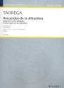 Recuerdos de la Alhambra fr Violine, Viola und Violoncello Partitur und Stimmen