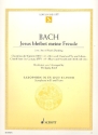 Jesus bleibet meine Freude BWV147 fr Saxophon in Es und Klavier