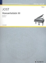 Konzertstck III fr Klavier