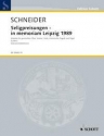 Seligpreisungen - in memoriam Leipzig 1989 fr gemischten Chor, Streichtrio, Fagott und Orgel Stimmensatz