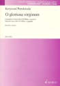 O gloriosa virginum fr gemischten Chor (SSAATTBB) a cappella Partitur
