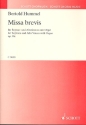 Missa brevis op. 18c fr Sopran- und Altstimmen und Orgel Partitur