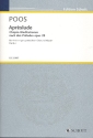 Aprslude fr gemischten Chor und Klavier Partitur