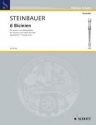 Steinbauer, Othmar: 6 Bicinien fr 2 Blockflten (SA) oder andere Melodie-Instrumente Spielpartitur