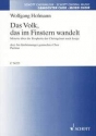 Das Volk das im Finstern wandelt fr gem Chor a cappella Partitur