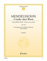 6 Lieder ohne Worte op.102 fr Klavier