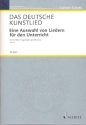 Das deutsche Kunstlied Band 1 fr Gesang (mittel) und Klavier