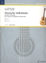 Deutsche Volkslieder fr Gitarre
