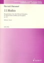 11 Haiku op.41b fr gem Chor und Vibraphon Partitur (dt)