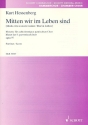 Mitten wir im Leben sind op. 97 fr gemischten Chor (SSAATTBB) Chorpartitur