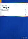 3 Tangos fr Klarinette in B und Klavier Partitur und Stimme