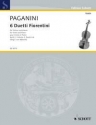 6 Duetti Fiorentini Band 2 (4-6) fr Violine und Klavier