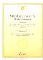 Hochzeitsmarsch op.61,9 fr Altsaxophon und Klavier