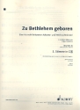 Zu Bethlehem geboren fr gem Chor und Klavier (Instrumente ad lib) 3. Stimme in C (Altschlssel)