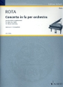 Concerto in fa per orchestra fr Klavier zu 4 Hnden (Spielpartitur)