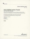 Jesus bleibet meine Freude BWV147 fr Streichquartett (Streichorchester) (Kontrabass ad lib) Viola