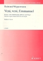 Veni, veni, Emmanuel fr Frauen- oder Mdchenchor (SSAA) und Orgel Chorpartitur