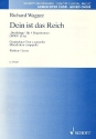 Dein ist das Reich WWV 19 A fr gemischten Chor (SATB) a cappella Chorpartitur