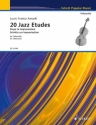 20 Jazz Etudes fr Violoncello